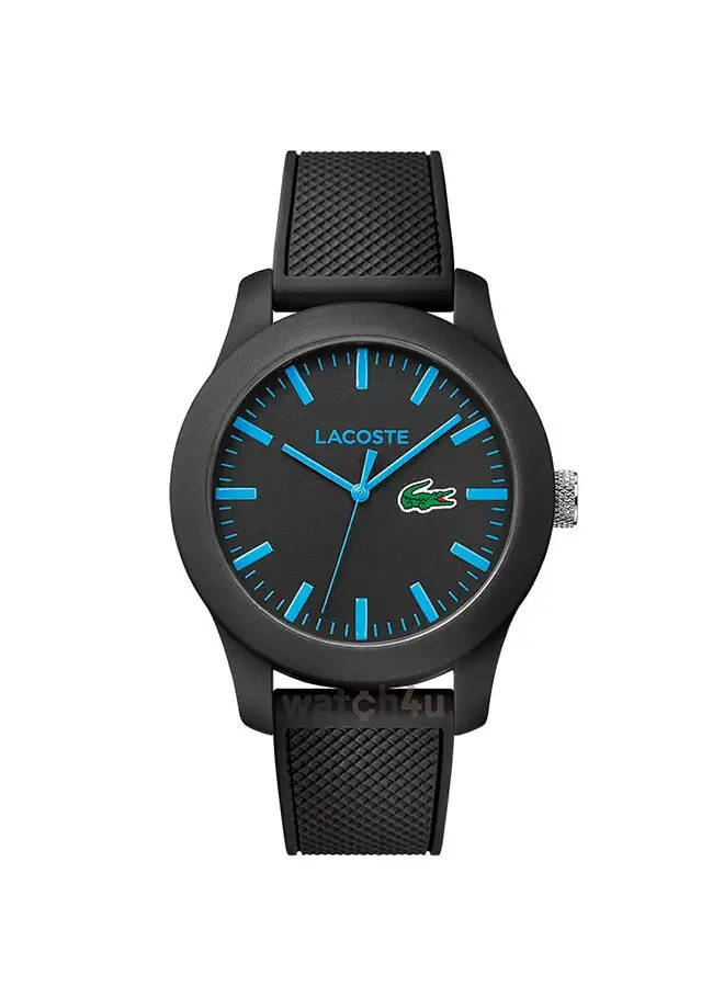 LACOSTE Men's Rubber Strap Analog Quartz Wrist Watch 2010791