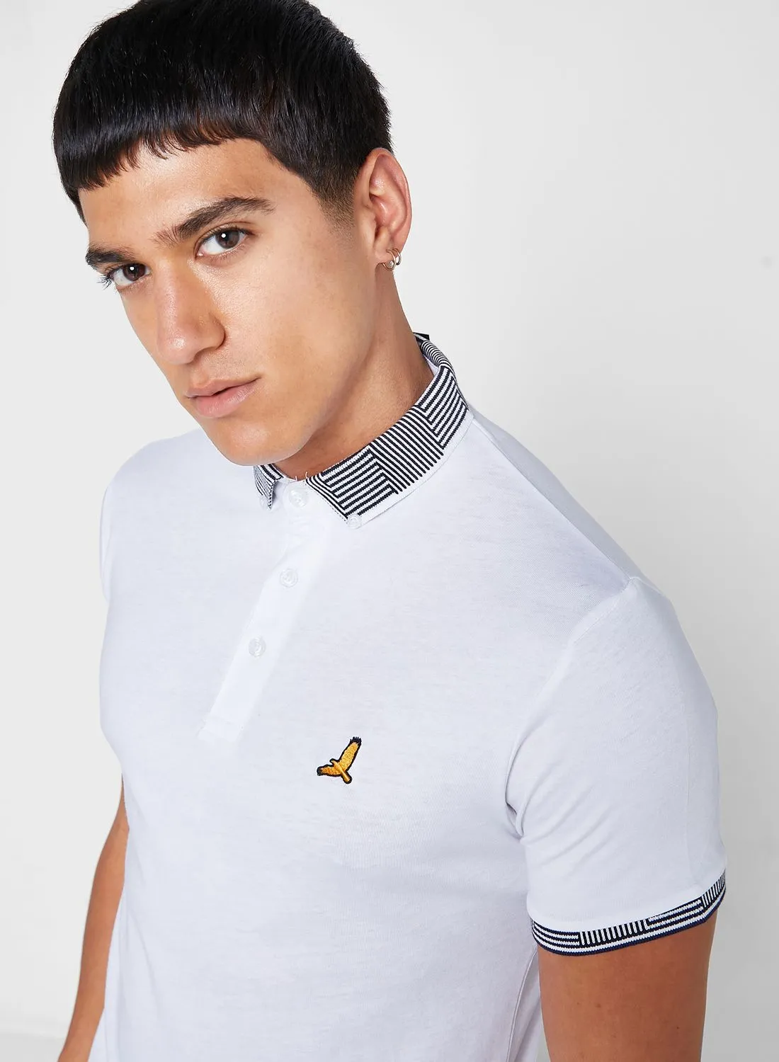 BRAVE SOUL Brave soul Logo Polo Shirt