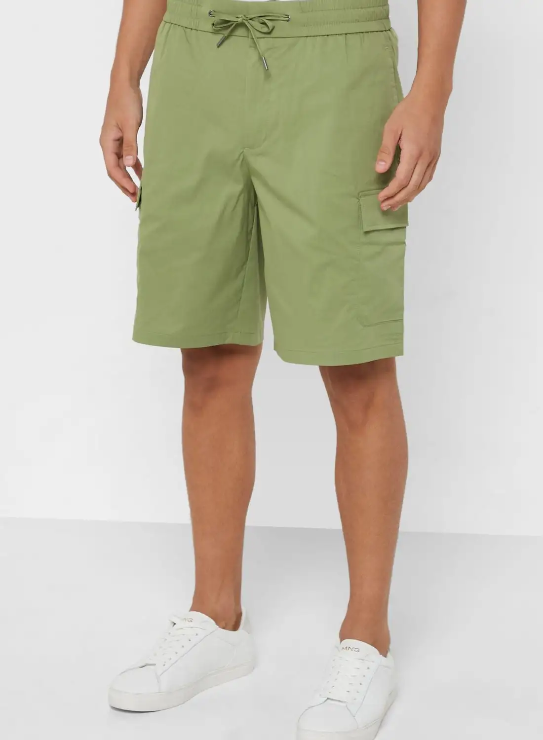 Mango Man Drawstring Cargo Shorts