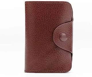 COOLBABY Card holder wallet with 12 Credit card slots and two side pockets for coins/Bank Notes.