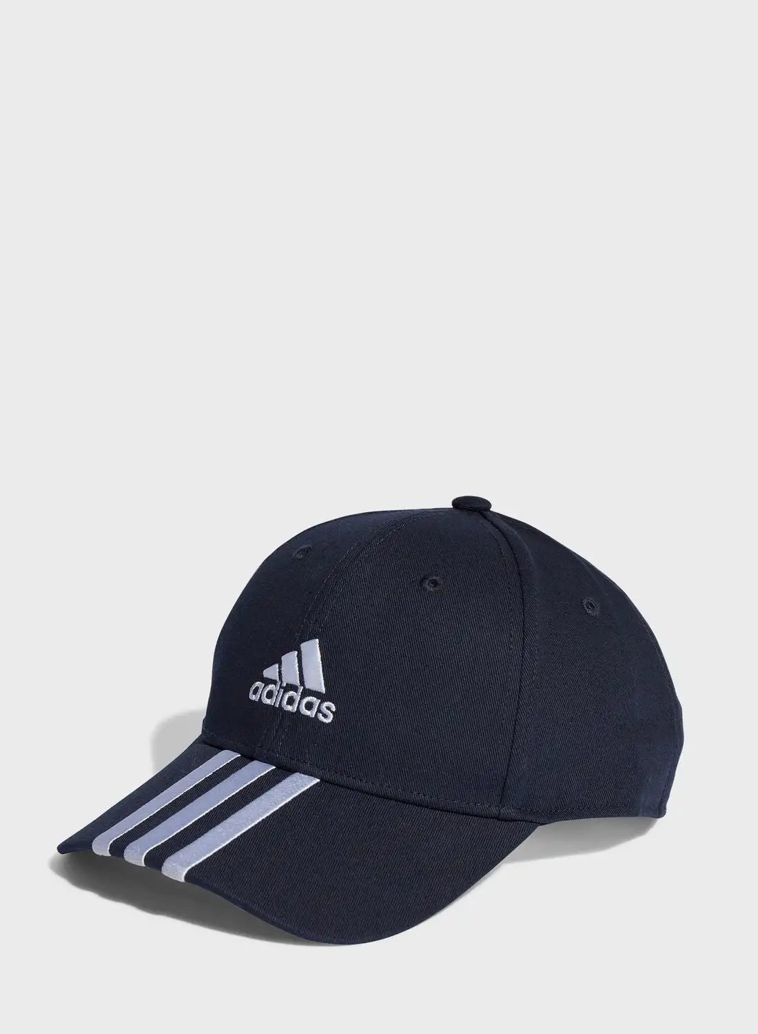 Adidas 3 Stripes Cotton Twill Baseball Cap