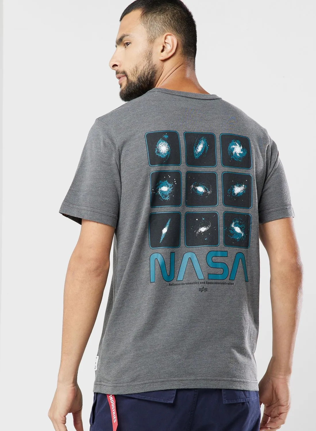 Alpha Industries Nasa Galaxy T-Shirt