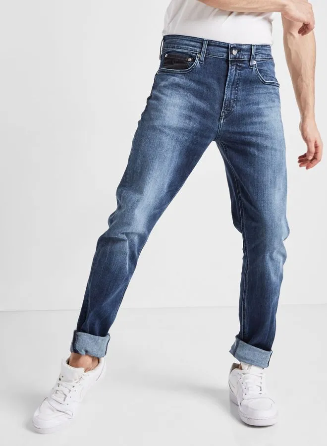 Calvin Klein Jeans Slim Tapered Jeans Blue