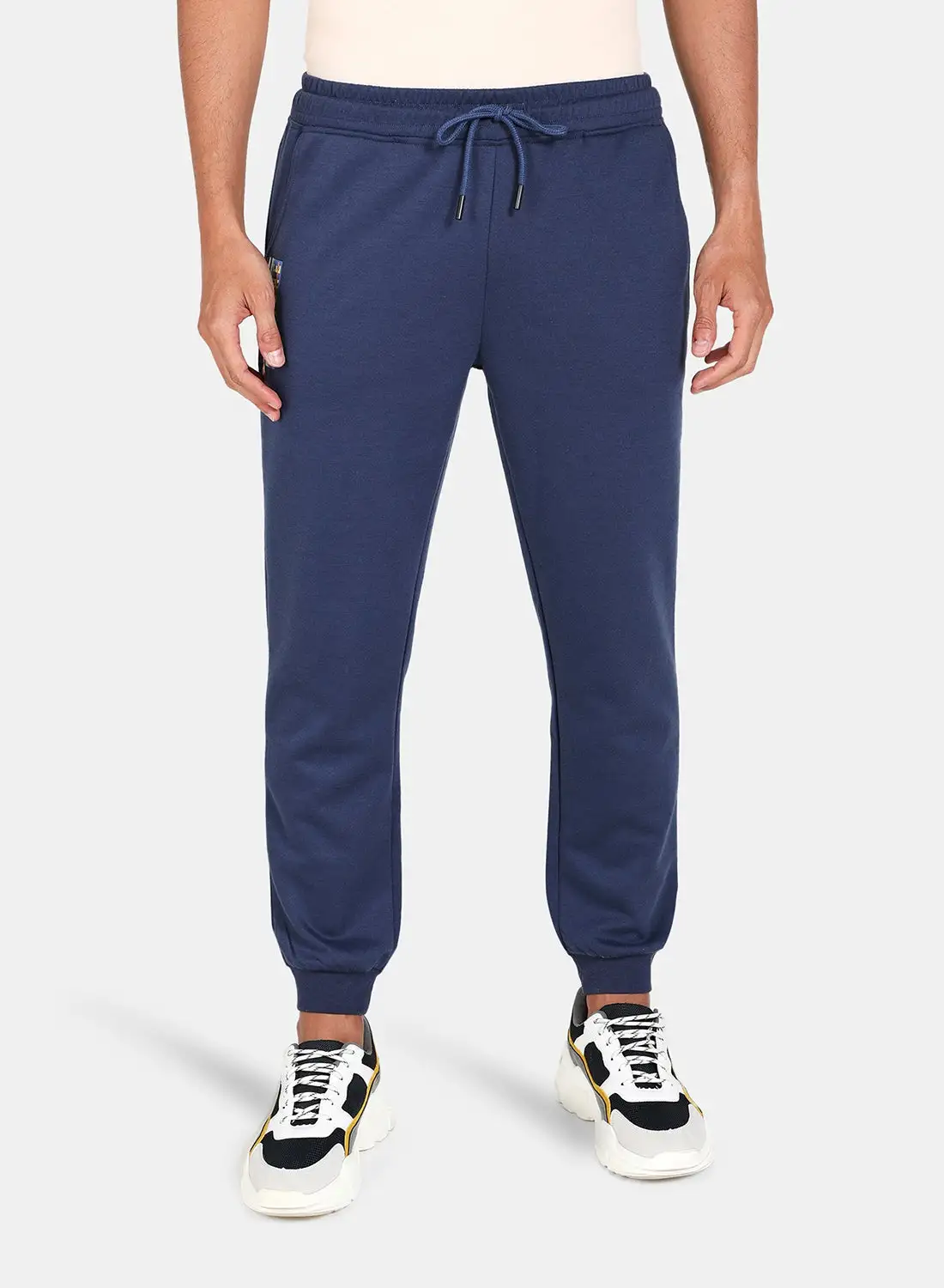 DRIP Casual Applique Joggers Navy