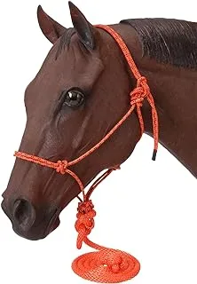 Tough 1 Poly Rope Tied Halter with Lead