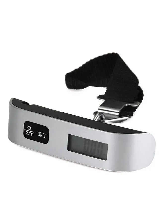 Generic Digital Luggage Weighing Scale Silver/Black