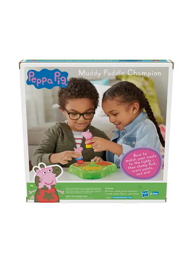 Peppa Pig Muddy Puddle Champion Board Game , 1-2 Players