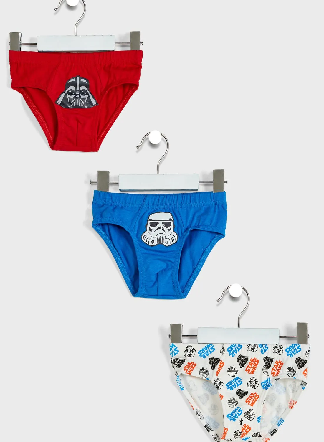 STAR WARS Kids 3 Pack Tom & Jerry Briefs