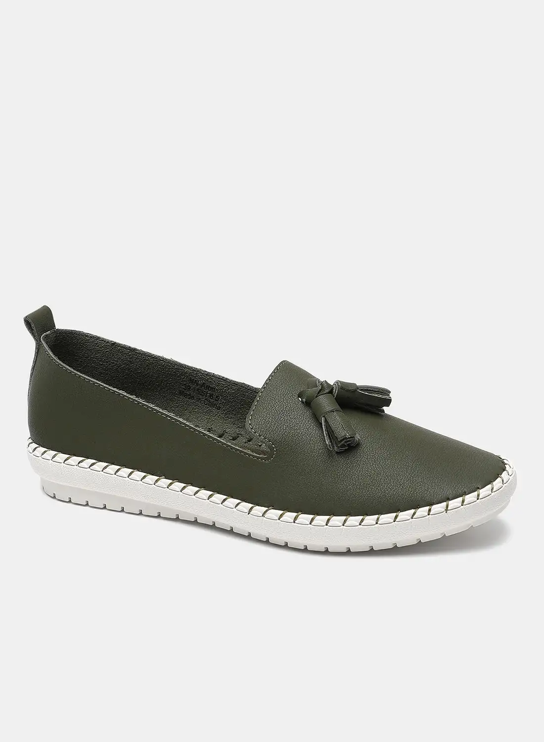 Aila Casual Ballerina Olive