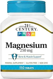 21st Century Magnesium 250Mg 110 Tablets