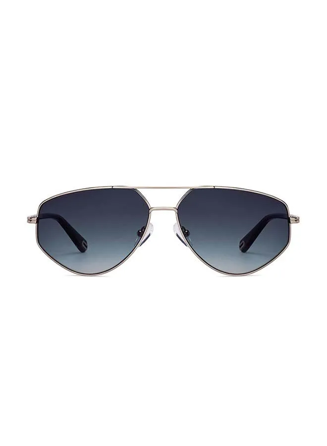 John Jacobs JJ Tints Full Rim UV Protected Aviator Stylish Sunglasses S14447 - Lens Size: 61mm - Gunmetal