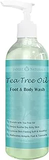 Jadole Naturals Tea Tree Body Wash- 280ml | Helps Nail Fungus, Athletes Foot, Ringworms, Jock Itch, Acne, Eczema & Body Odor, Soothes Itching & Promotes Healthy Skin and Feet | For all Types of Skin