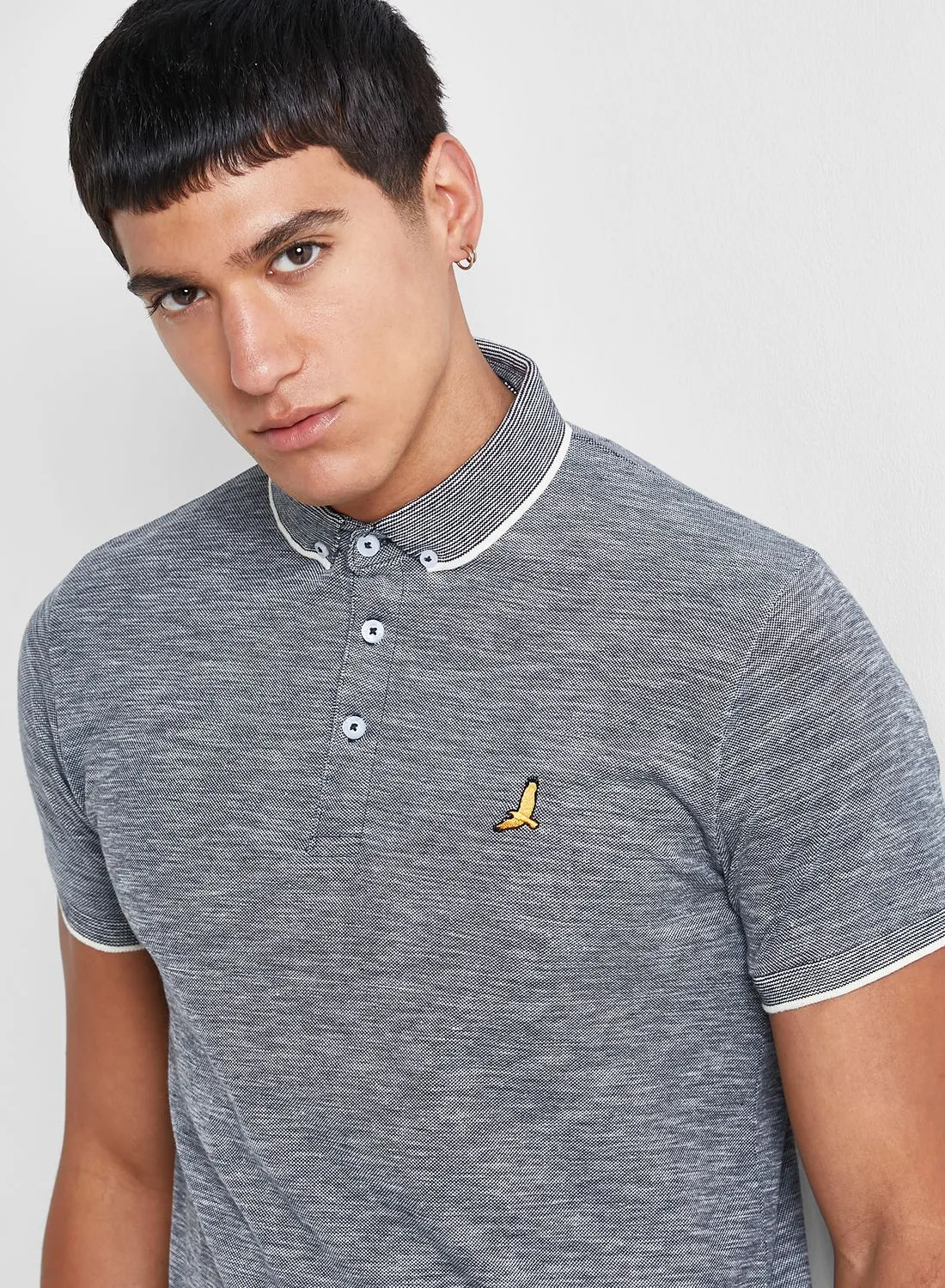 BRAVE SOUL Brave soul Logo Polo Shirt