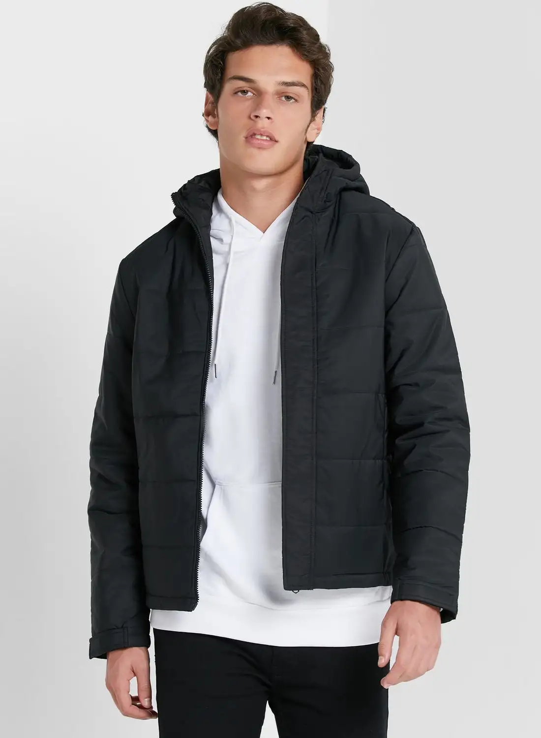 Seventy Five Padded Hooded Coat