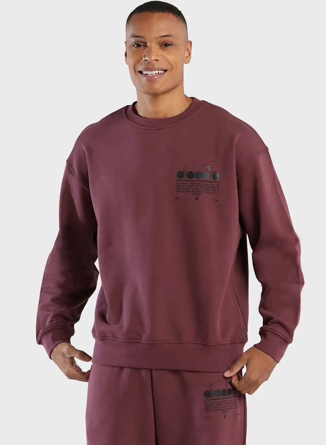 diadora brand Manifesto Sweatshirt