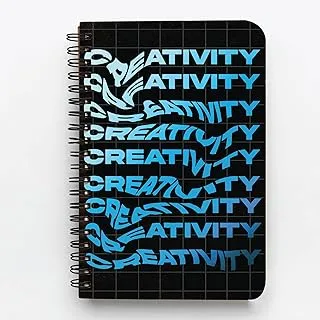 Factor Notes Creativity 100 GSM 144 Pages Spiral-Bound Notebook, A5 Size