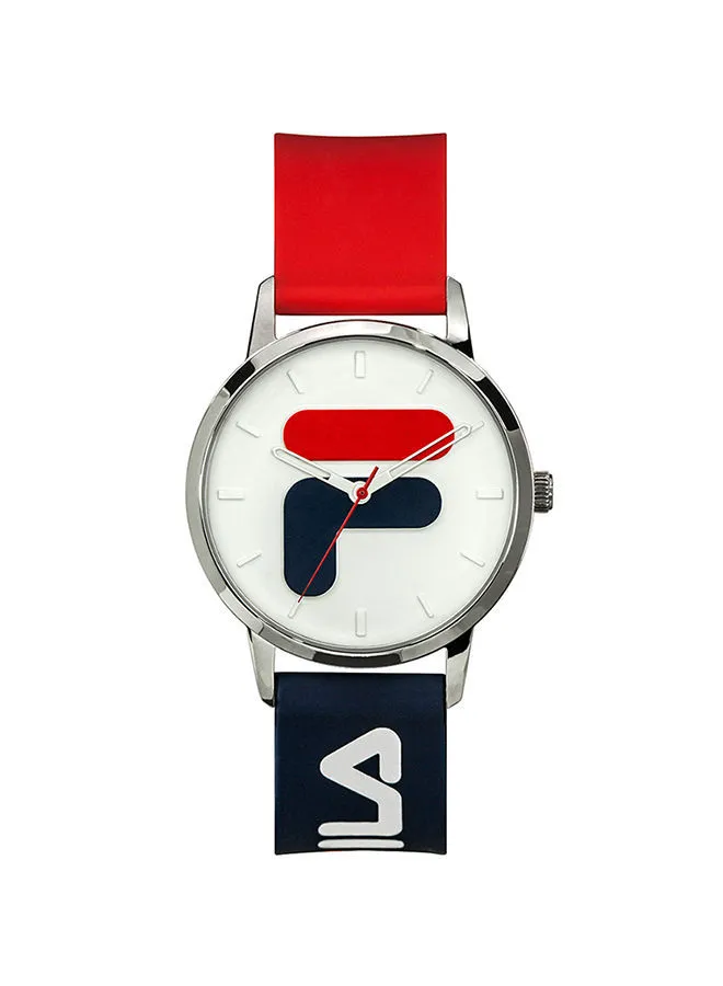 FILA Unisex Analog Round Shape Silicone Wrist Watch 38-316-102 - 41 Mm