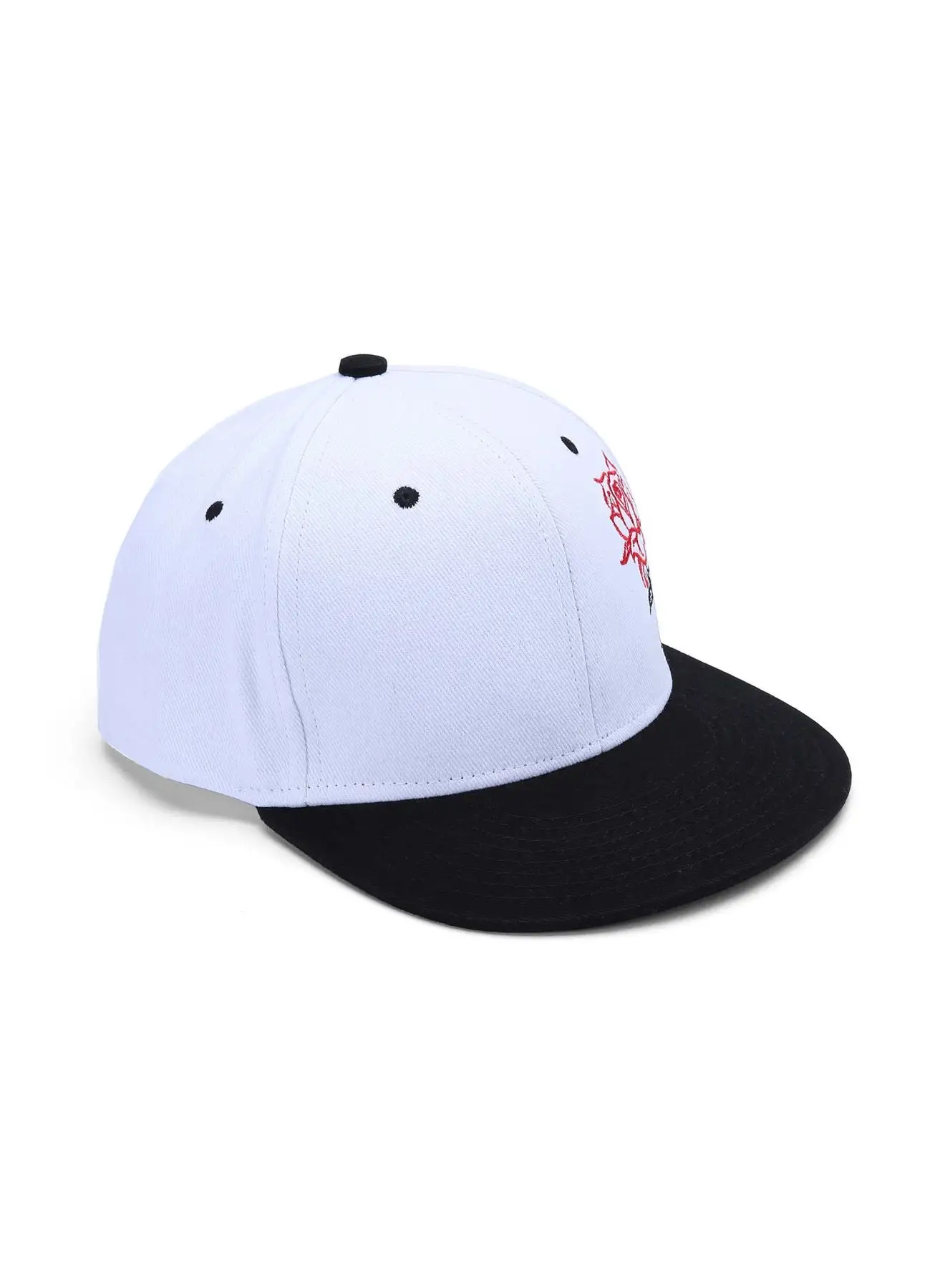 SALAM Apparel Thorns And Roses Snapback White/Black