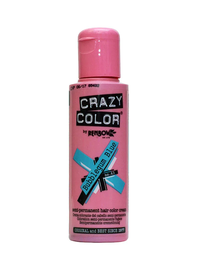 Crazy Color Hair Colour Bubblegum Blue 63 100ml