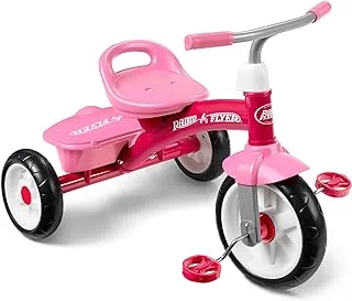 Radio Flyer Fold 2 Go Trike, Pink, one size, 421PZ