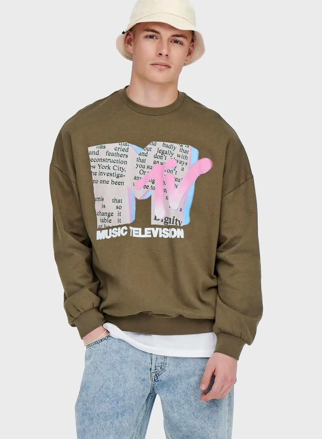 Only & Sons Graphic Sweatshirt