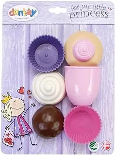 Dantoy Little Princess Dessert Set Pretend Play Accessories for Children Ages 1 Year+