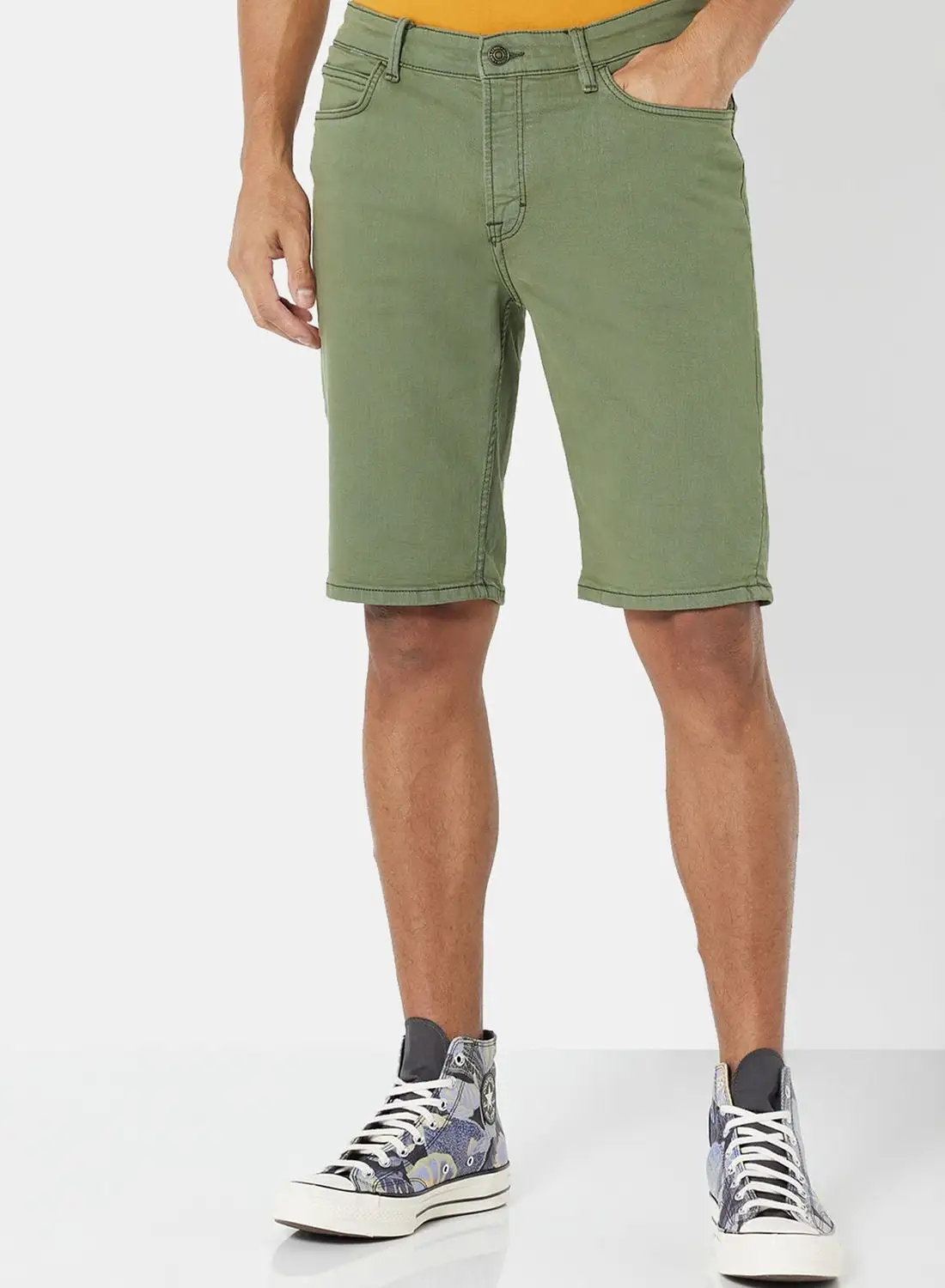 Mango Man Denim Shorts