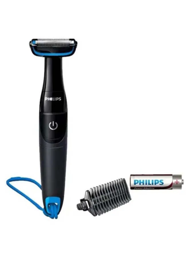 Philips Bodygroom Series 1000 BG1024/16, 2 Years Warranty Black/Blue 4*23.4*8.8cm