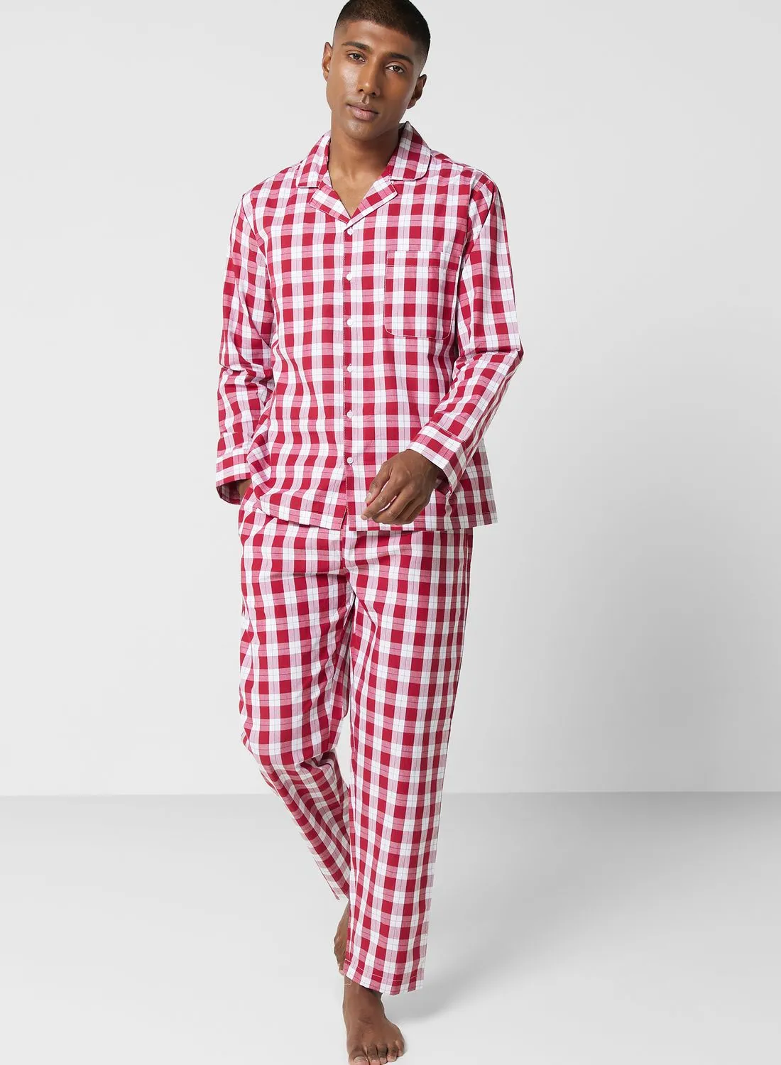 Robert Wood Check Pyjama Set