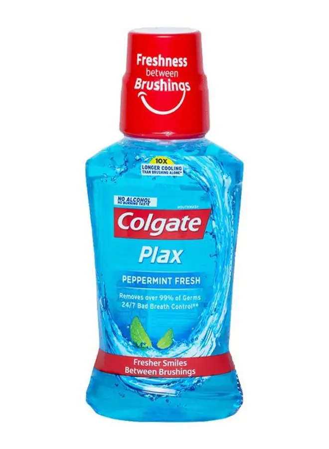 Colgate Plax Peppermint Fresh Mouthwash Blue 250ml