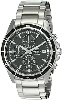 Casio Edifice Men's Quartz Watch, Chronograph Display And Stainless Steel Strap, EFR-526D-1AVUDF