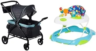 2-In-1 Tour Lte Stroller Wagon - Desert Blue Orby™ Activity Walker Aqua