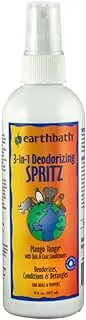 Earthbath Natural Deodorizing Spritz Mango Tango With Mango Scent Pump Spray, 8Oz