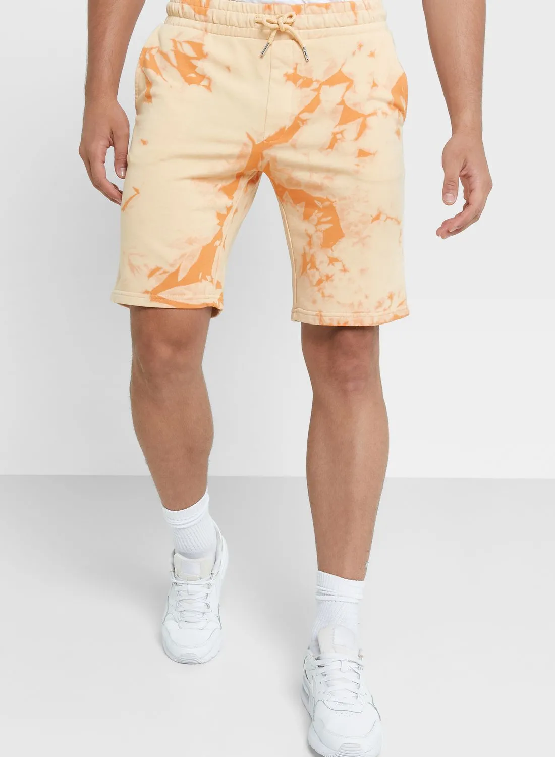 JACK & JONES Tie Dye Sweat Shorts