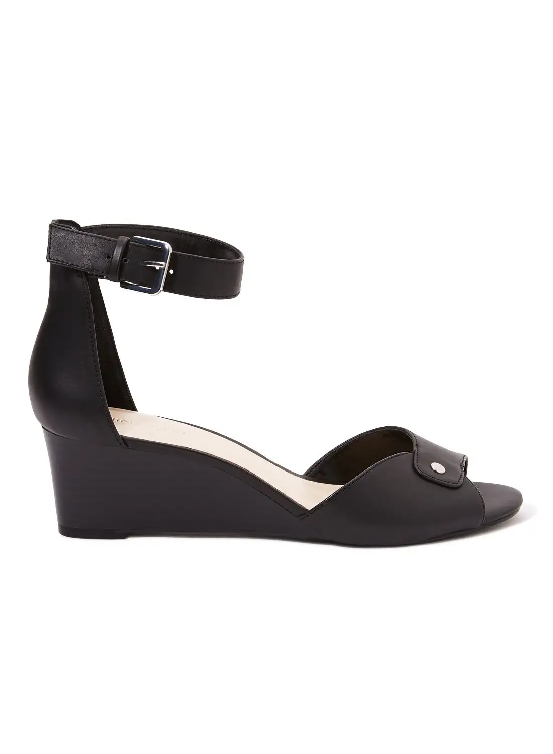 NINE WEST Patiam Ankle Strap Sandals Black