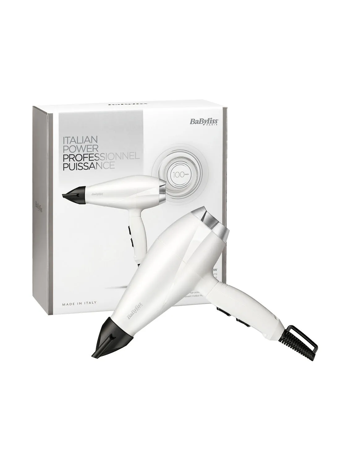 babyliss AC Hair Dryer White