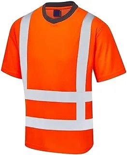 Biella Biellaâ„¢ Unisex Vision Segmented High Visibility Works wear Round Neck Sys Cotton Medium Safety Jacket