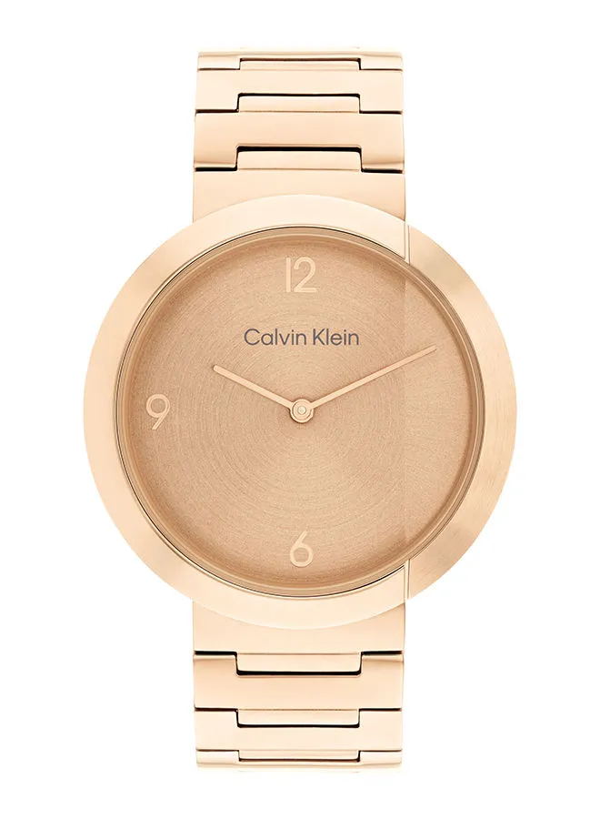 CALVIN KLEIN Unisex Analog Round Shape Stainless Steel Wrist Watch 25200291 - 38 Mm