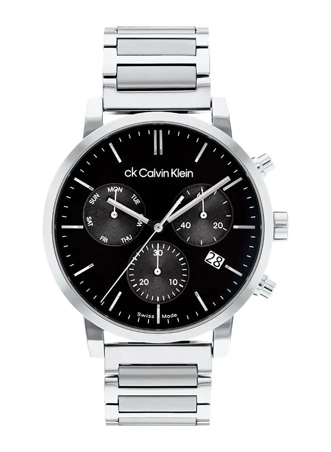 CALVIN KLEIN Men's Analog Round Stainless Steel Wrist Watch 25000025 - 42 mm