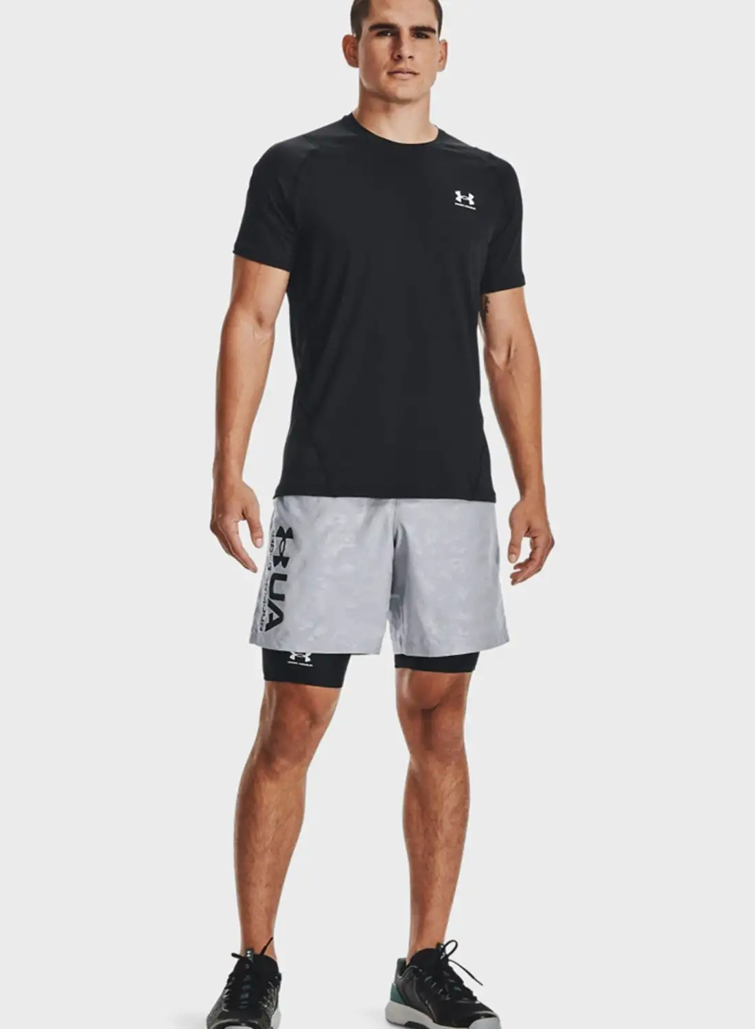 UNDER ARMOUR HeatGear Armour Long Compression Shorts