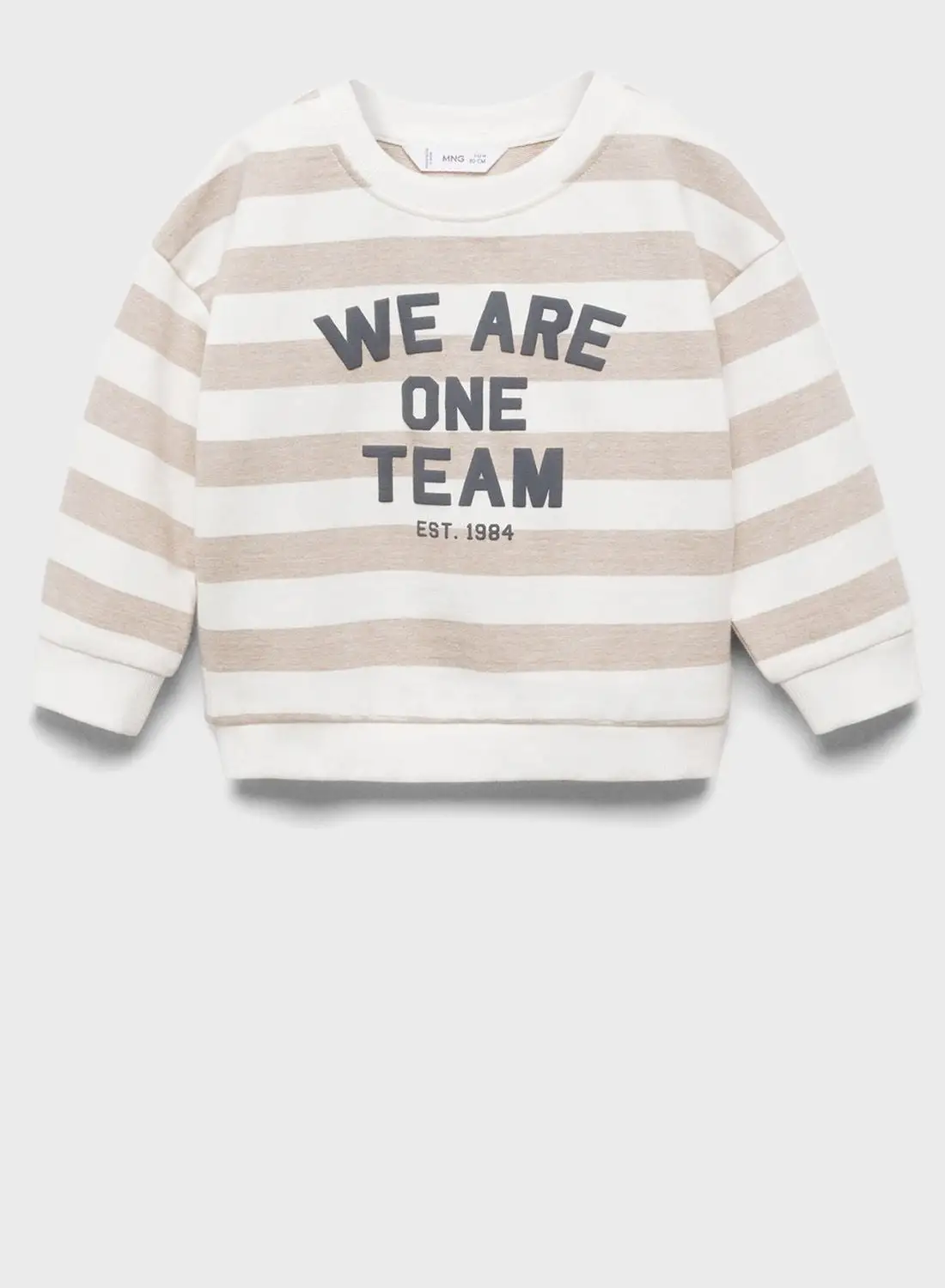 MANGO Infant Striped Sweatshirt