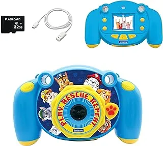 Lexibook Paw Patrol - Kids digital camera, photo and video function, games, 32GB SD card included - DJ080PA