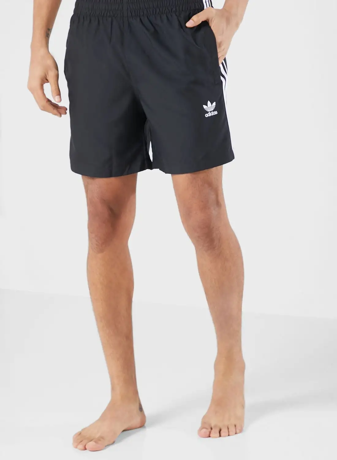 adidas Originals 3 Stripe Adicolor Swim Shorts