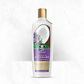 Parachute Advansed Anti-Dandruff Shampoo with Rosemary and Coconut | Nourishes Hair and Fight Stubborn Dandruff | 0% Harmful Chemicals | 340ml