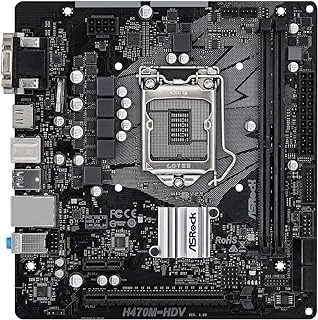 ASRock MB Intel 1200 H470M-HDV | 90-MXBG50-A0UAYZ