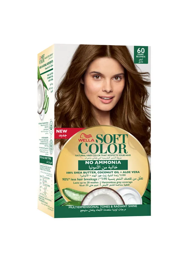 WELLA Soft Color Natural Instincts Hair Color 6/0 Dark Blonde