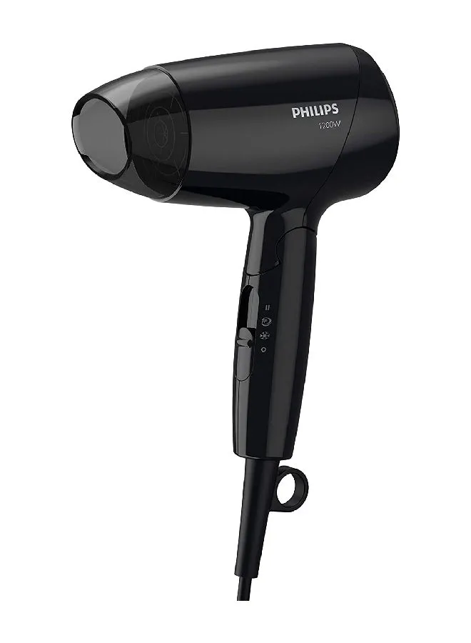 Philips Essential Care Dryer BHC010/13, 2 Years Warranty Black 7.8*22*11.8cm