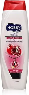 Hobby Protein Care Pomegranate Shampoo | Extreme Vibrance | For Normal & Frequently Washed Hair - 600 ml