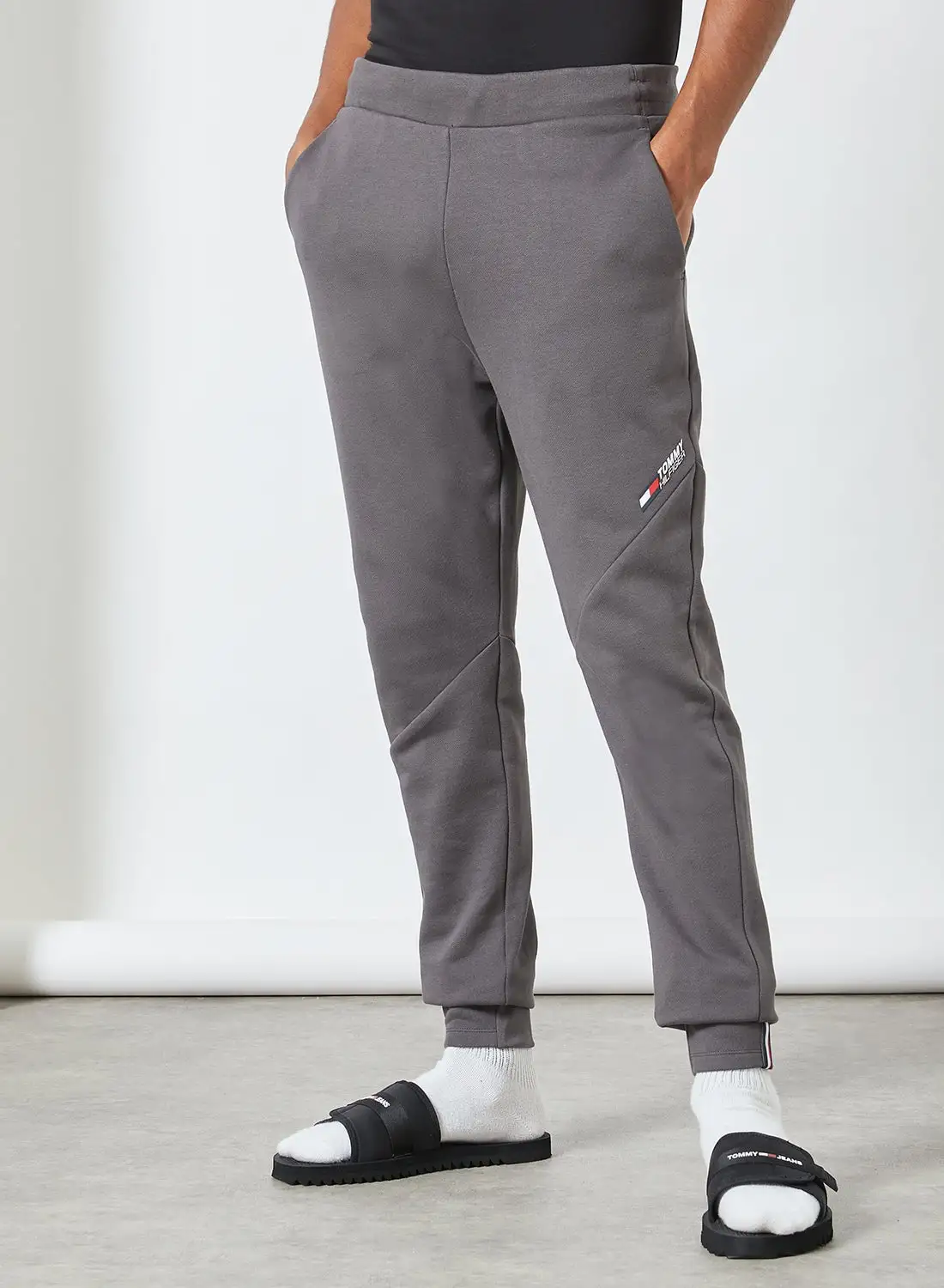 TOMMY SPORT Sport Cool Logo Joggers Grey