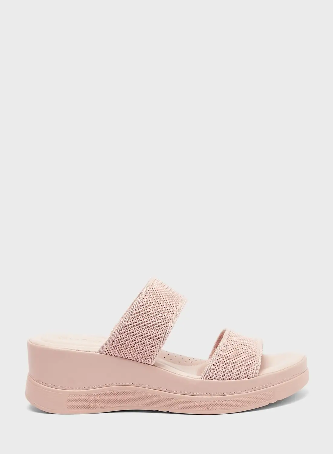 Le Confort Double Strap Wedge Sandal